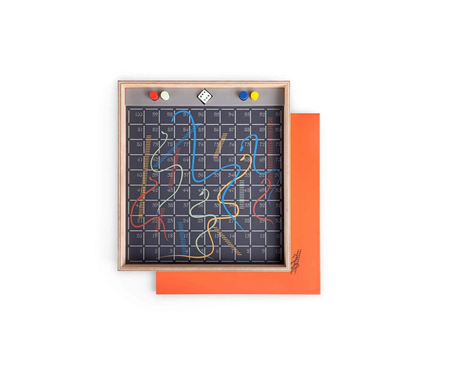 Buy Wooden Snakes and Ladders Prisma - Taamaa
