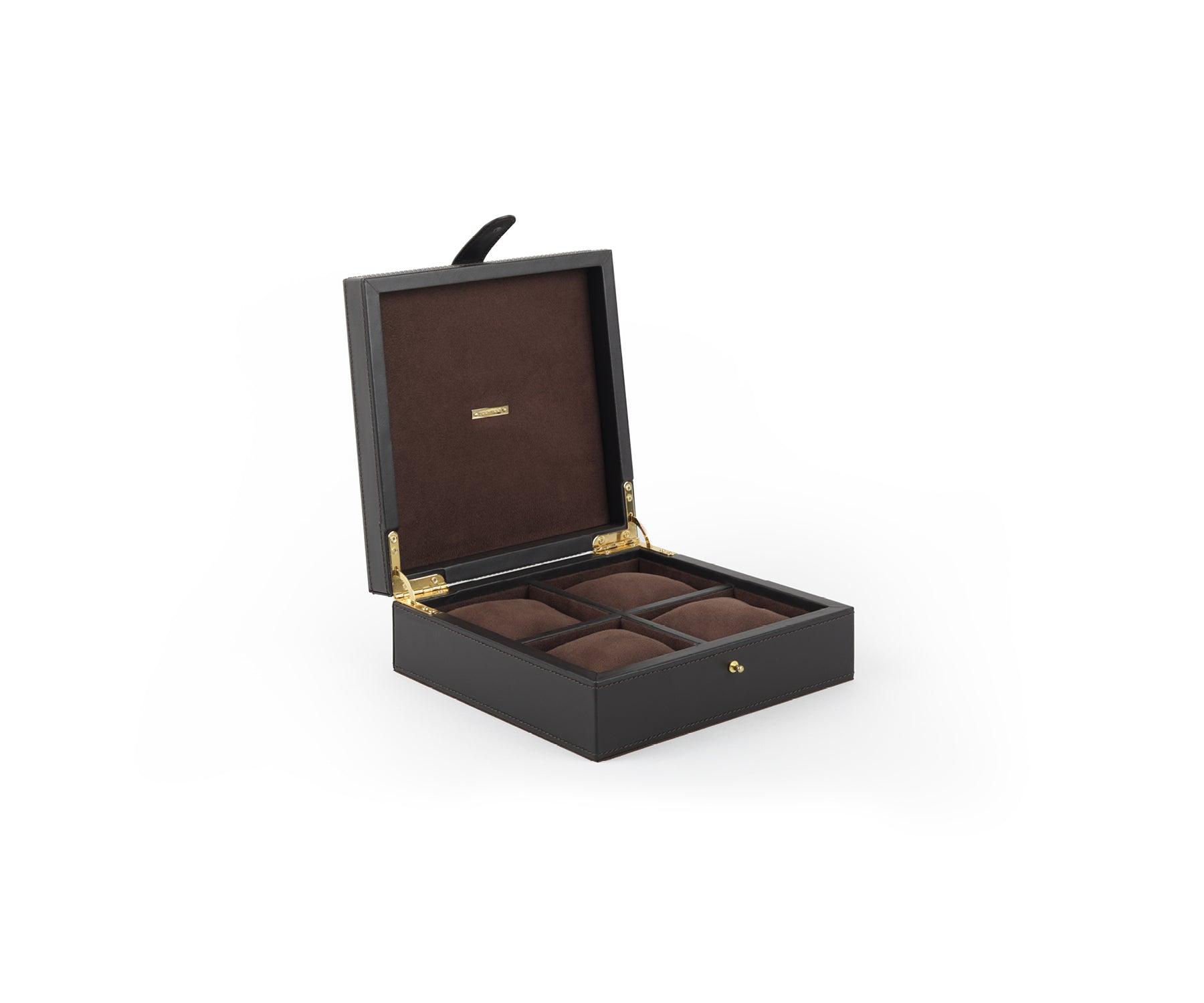 Buy Dark Brown Tesoro Watch Box - Taamaa