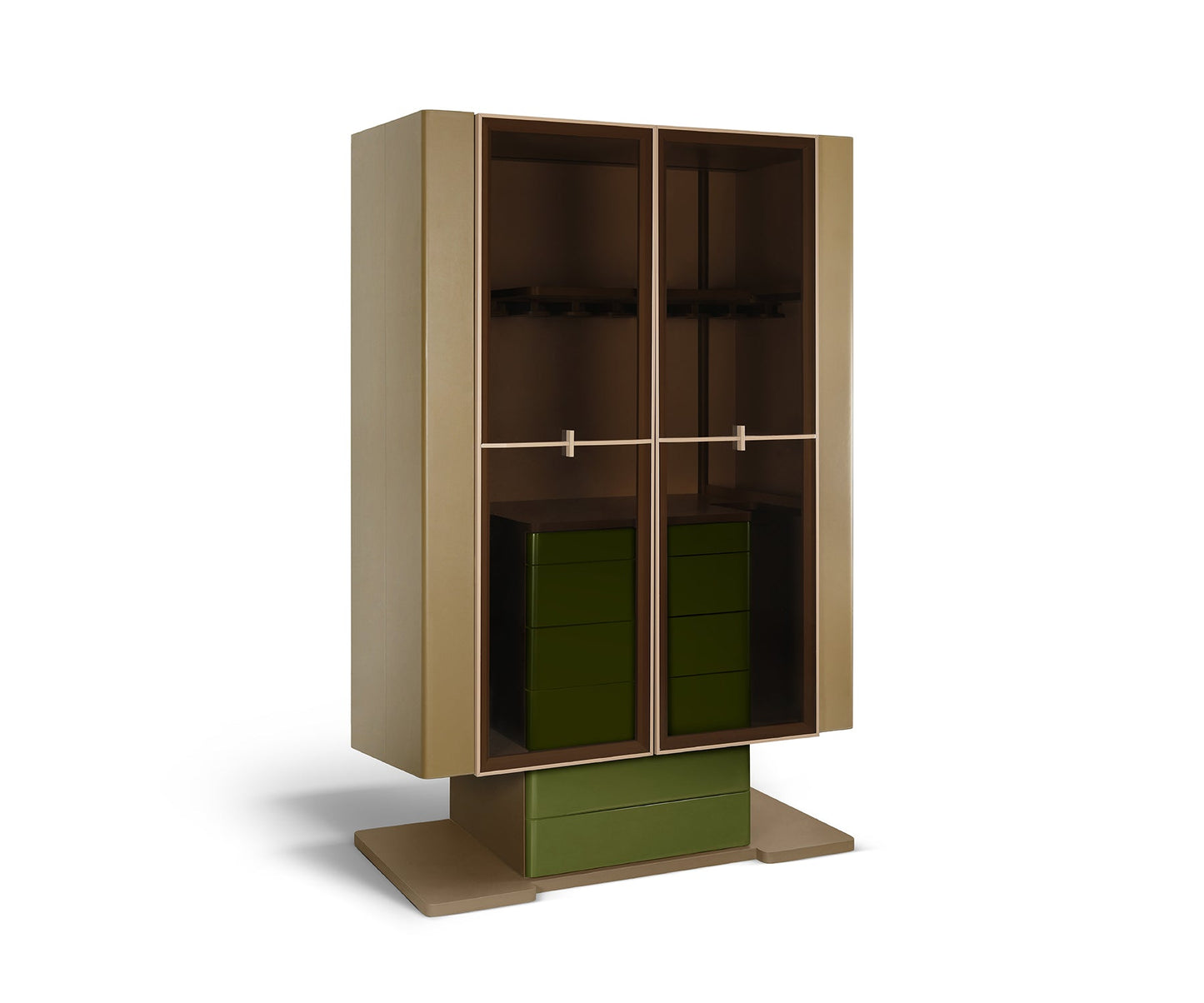 Aeris Bar Cabinet, Green