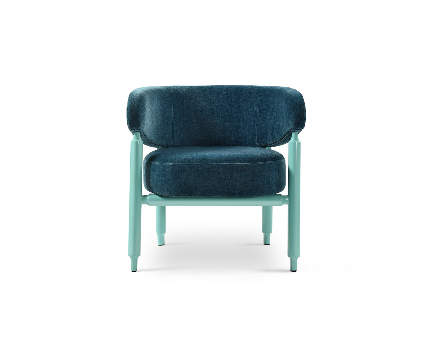 Arc Lounge Chair, Aqua