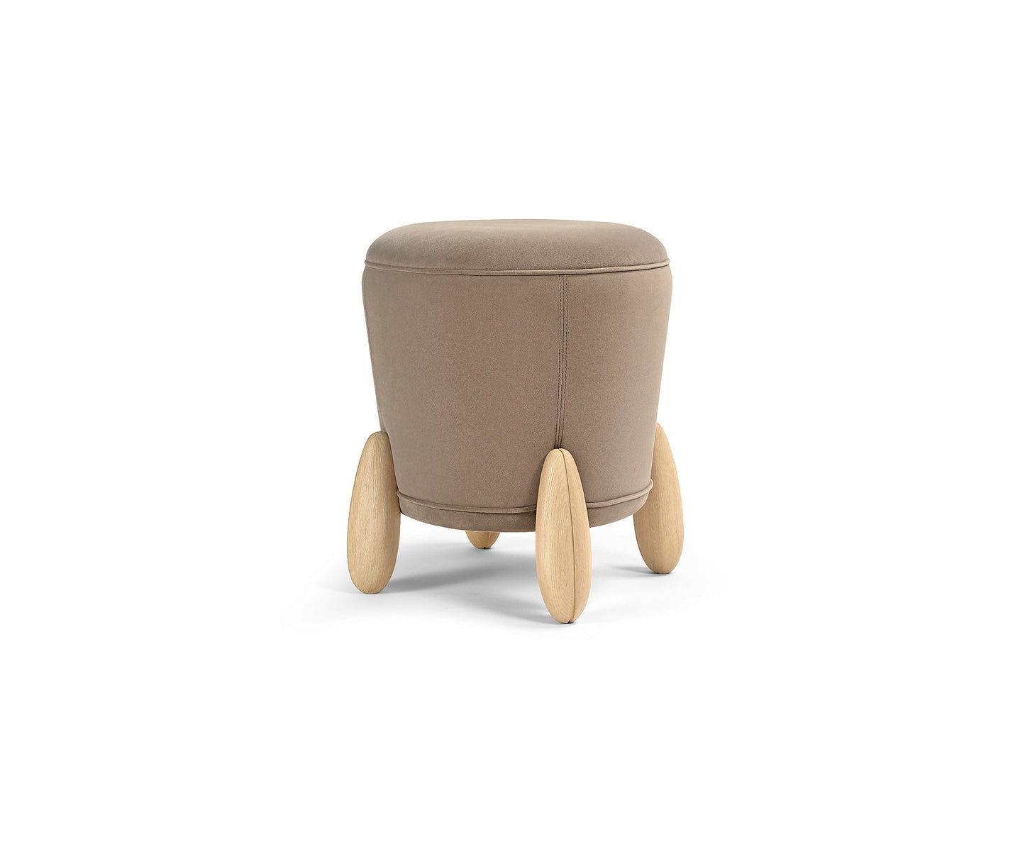 Astro Pouffe, Distressed Beige