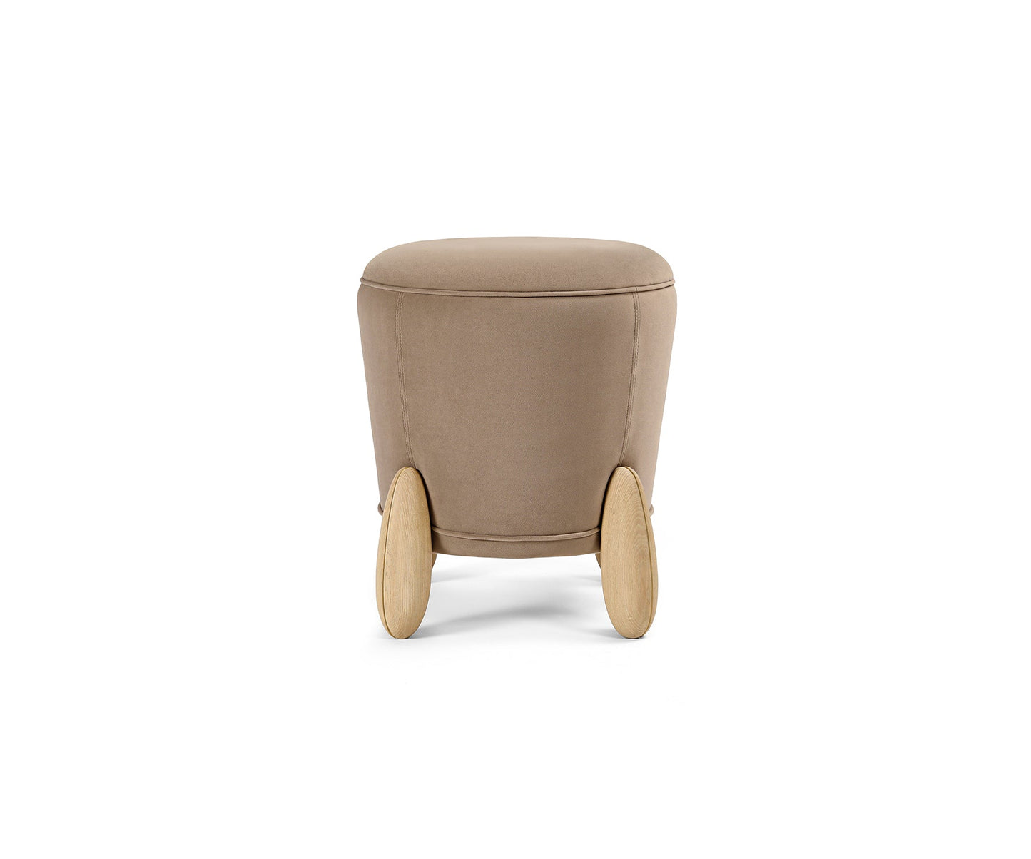 Astro Pouffe, Distressed Beige