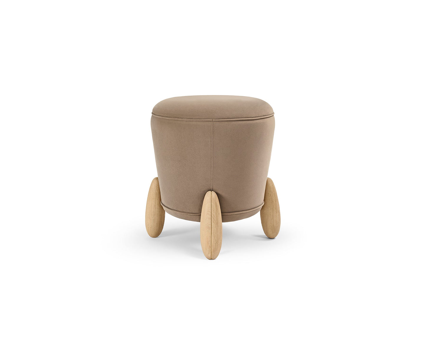 Astro Pouffe, Distressed Beige