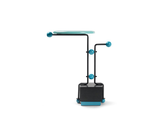 Bau 06 Side Table, Aqua