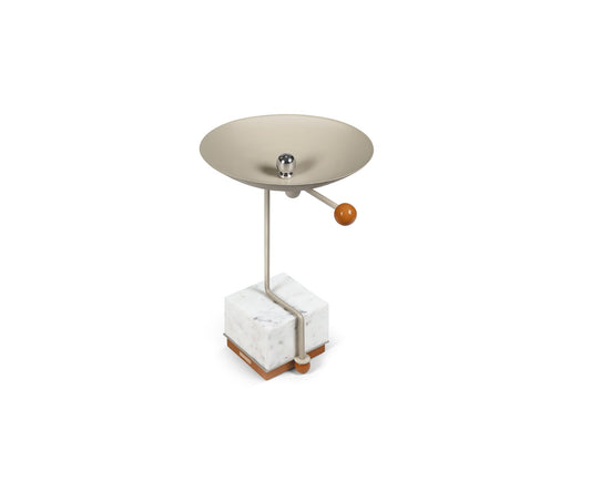 Bau Pedestal White, Beige