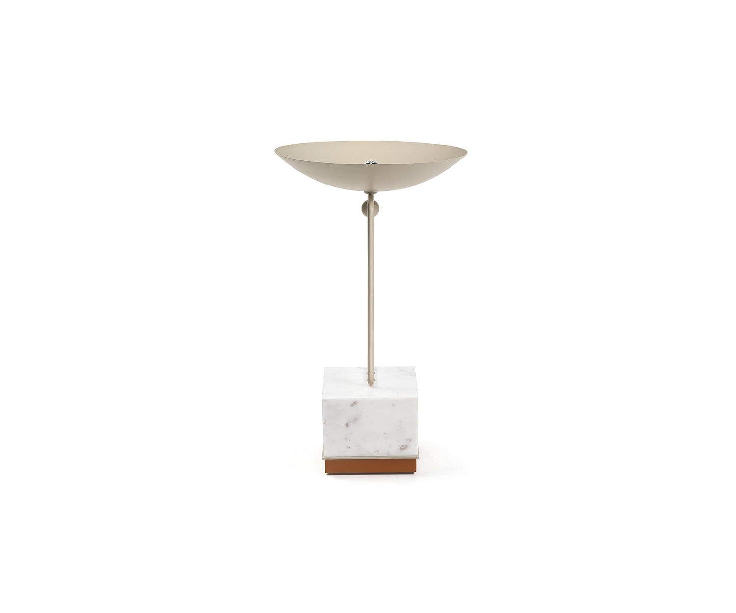 Bau Pedestal White, Beige