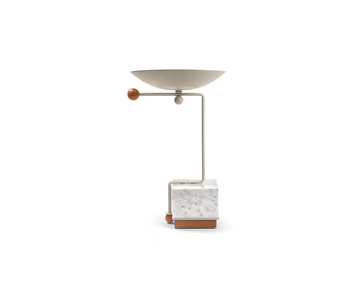 Bau Pedestal White, Beige