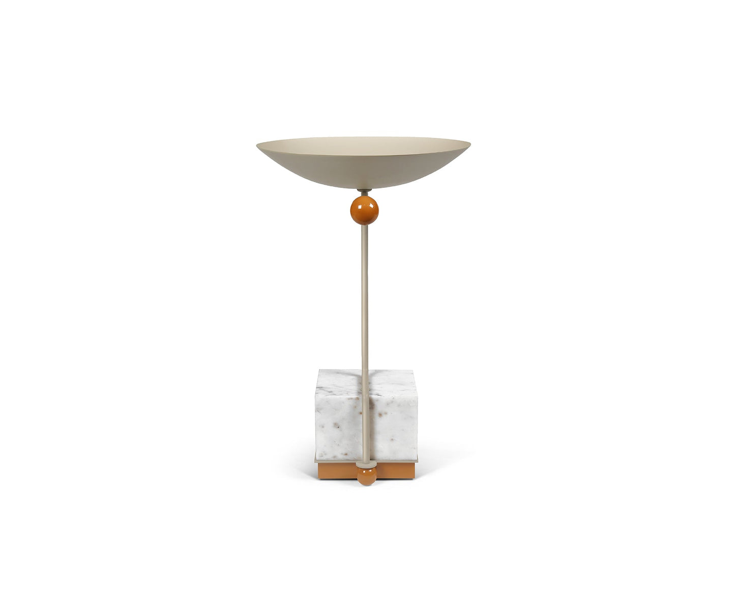Bau Pedestal White, Beige