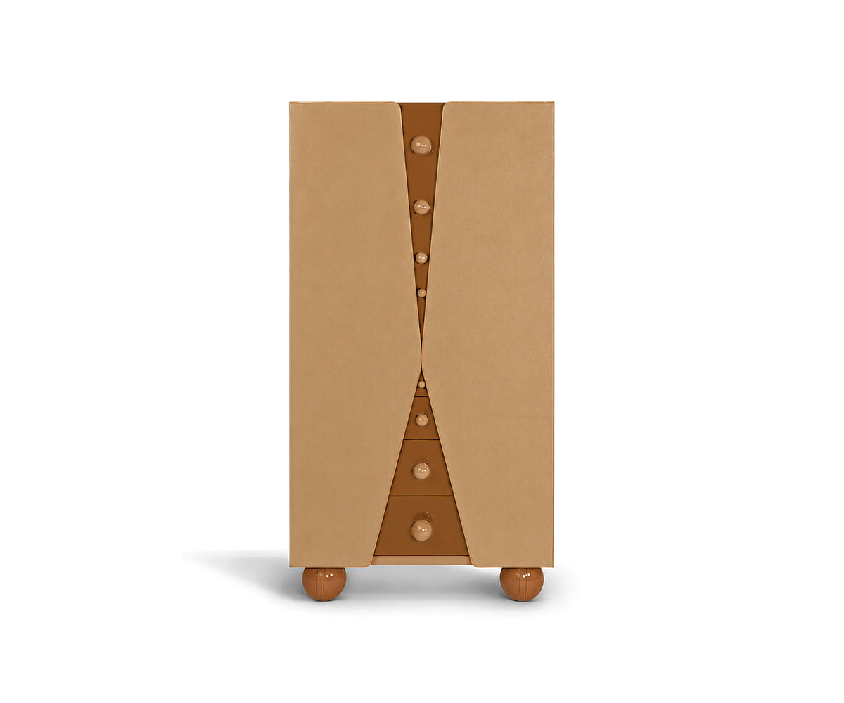 Bau Tall Cabinet, Beige