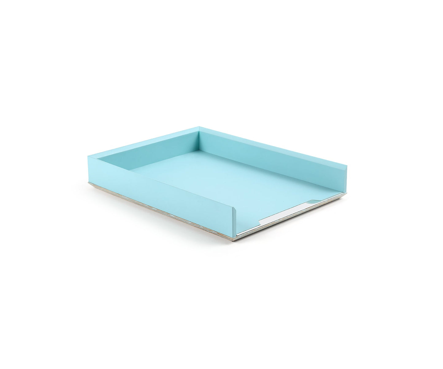 Bevel Paper Tray, A4 Turquoise