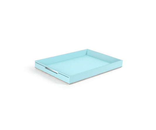Bevel Tray Large Turquoise