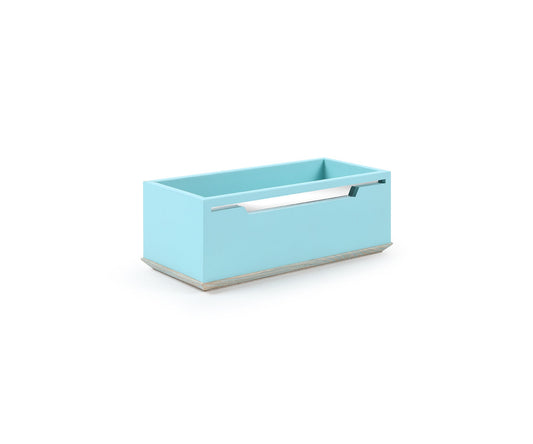 Bevel Letter Rack, Turquoise