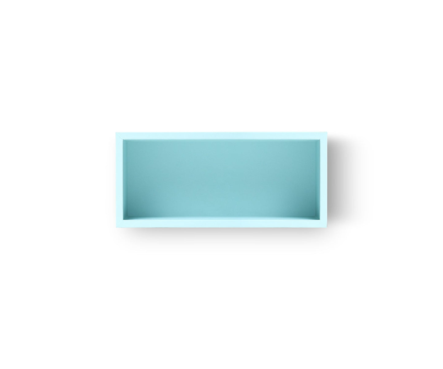 Bevel Letter Rack, Turquoise