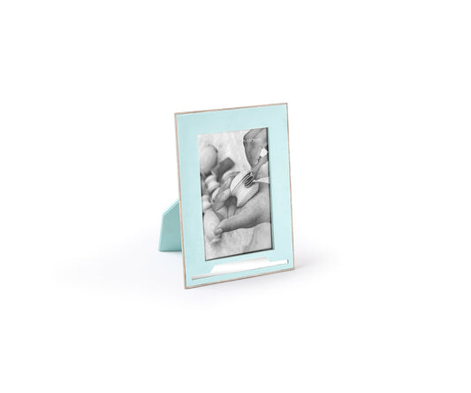 Bevel Picture Frame 4X6, Turquoise