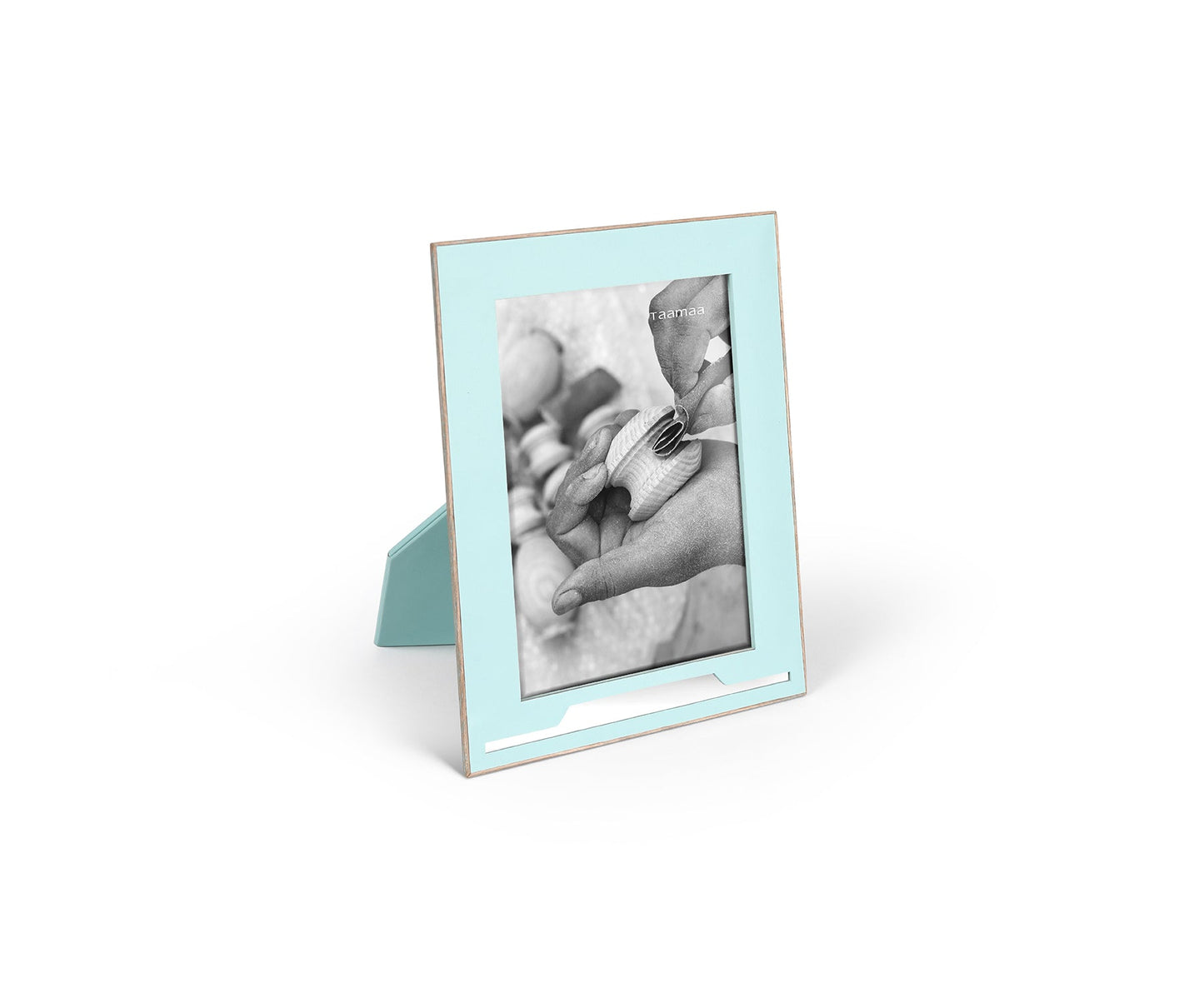 Bevel Picture Frame 5x7, Turquoise