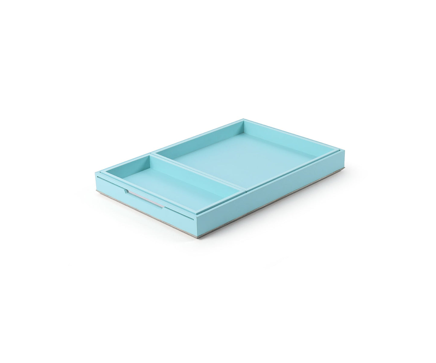 Bevel Tray Medium, Turquoise
