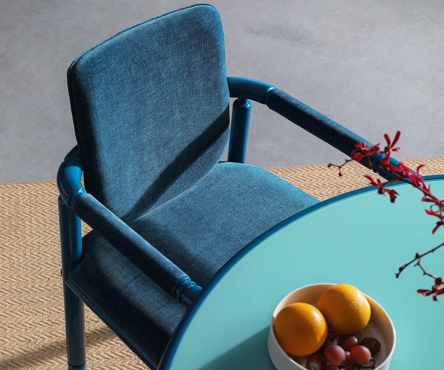 Brue Chair, Aqua