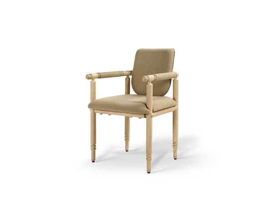 Brue Chair, Distressed Beige 02