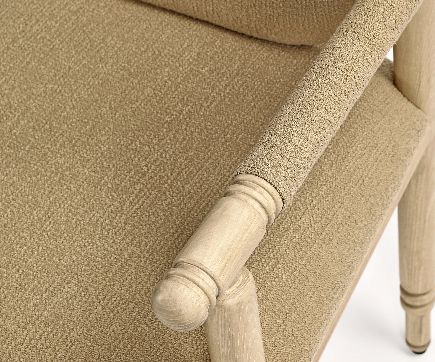 Brue Chair, Distressed Beige 02