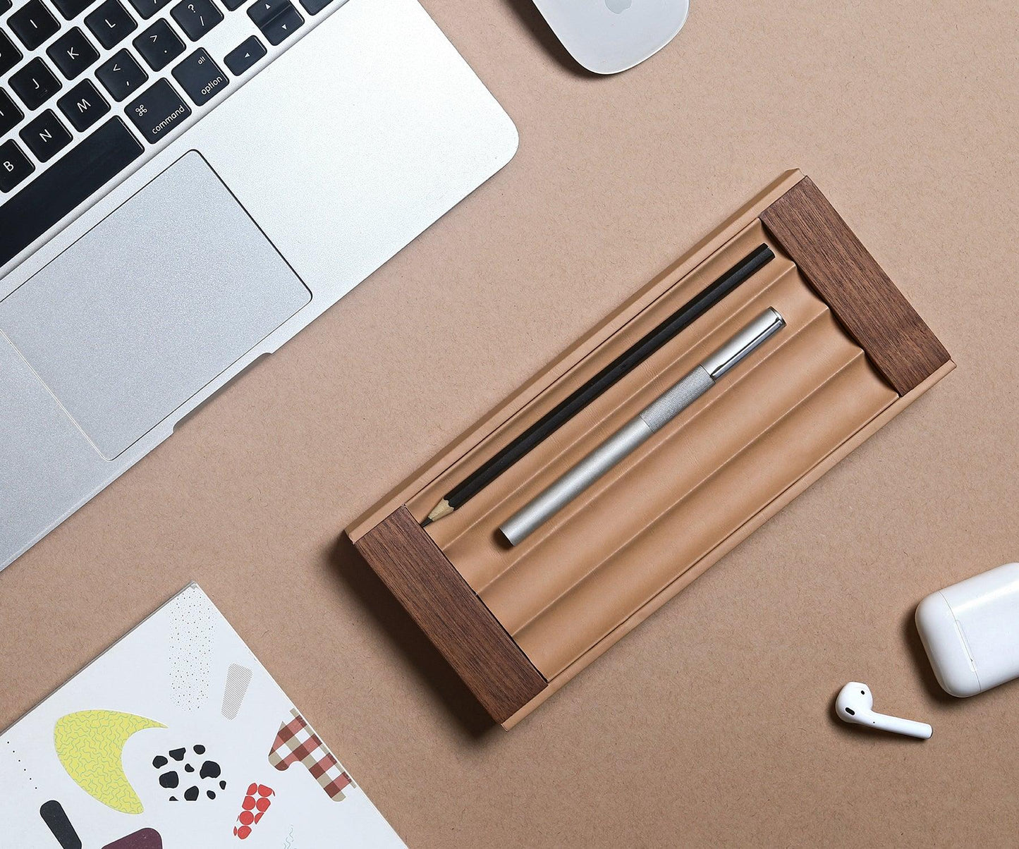 Tino Pen Tray, Orange