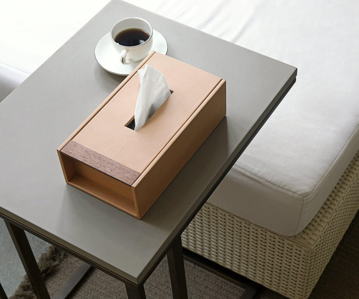 Tino Tissue Box, Turquoise