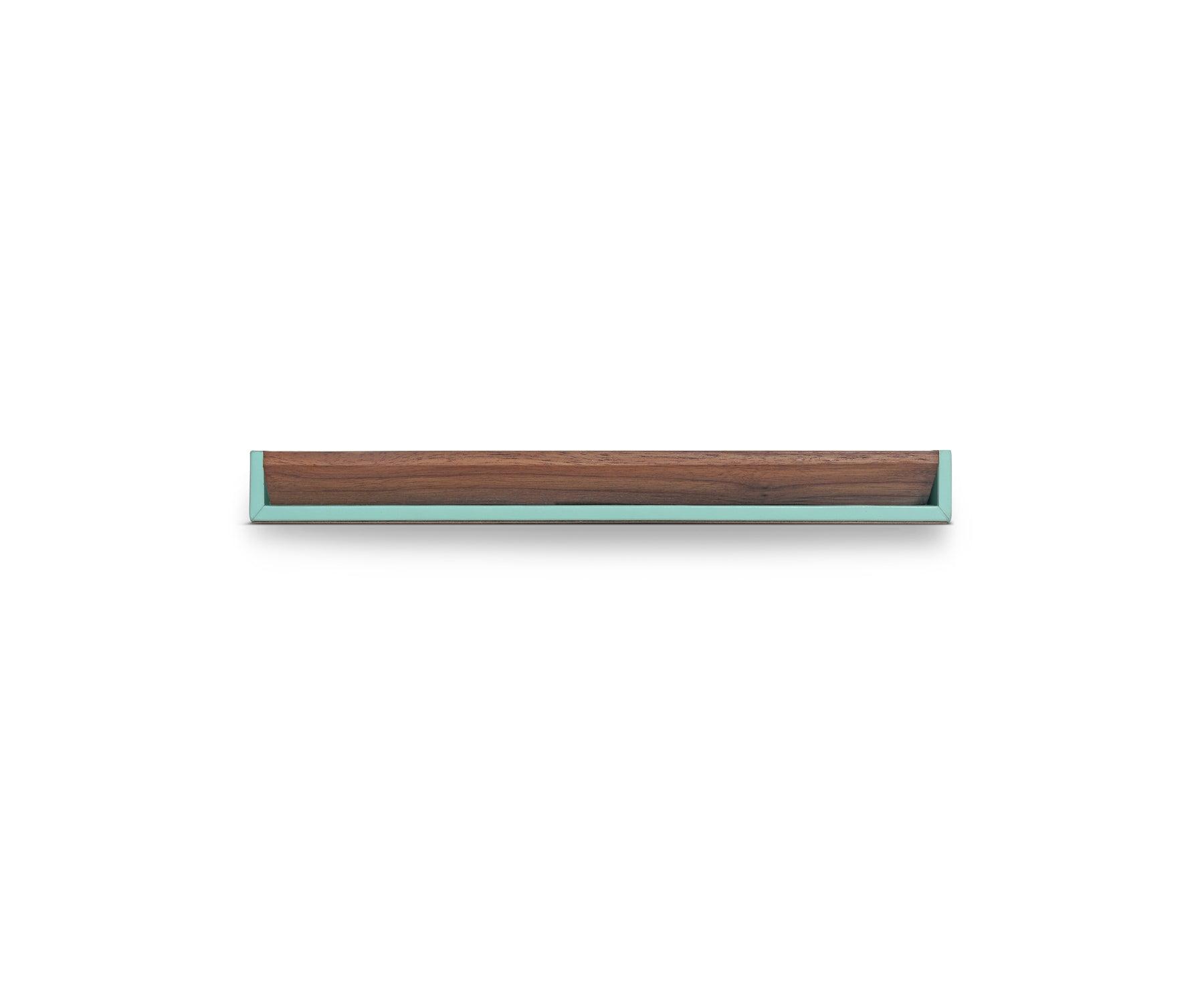 Buy Turquoise Tino Medium Organizer Tray - Angular Wooden Handles - Taamaa