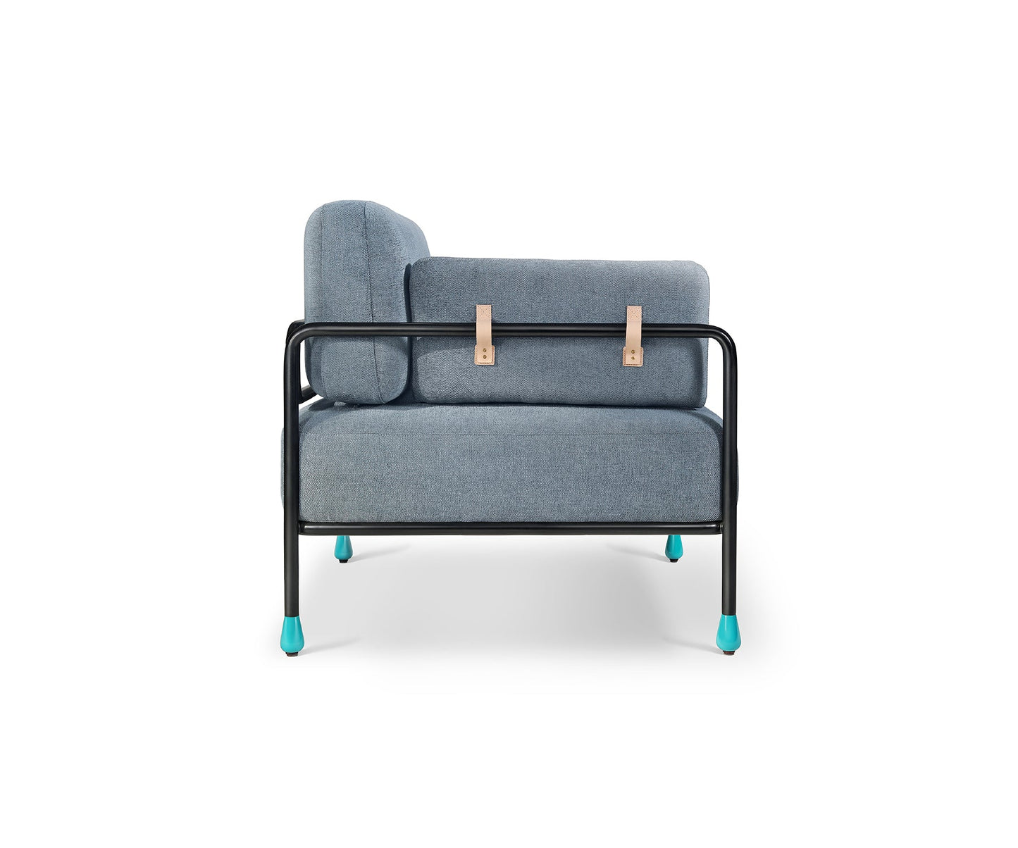 Cove Lounge Chair, Aqua