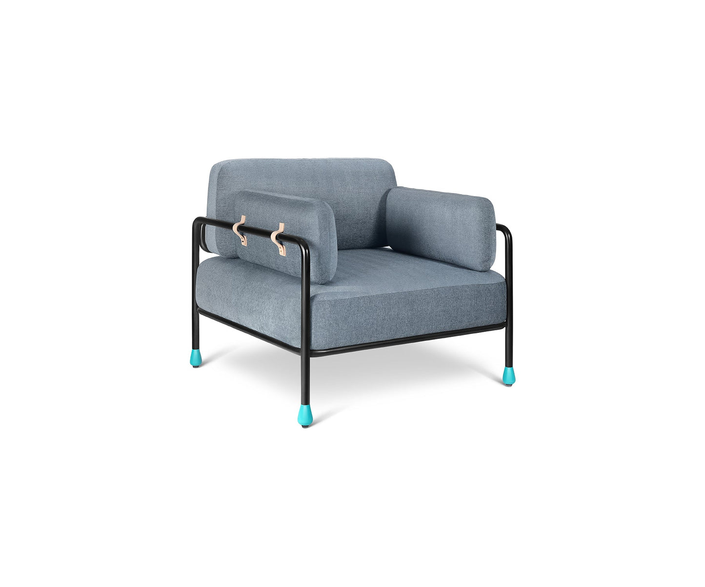 Cove Lounge Chair, Aqua