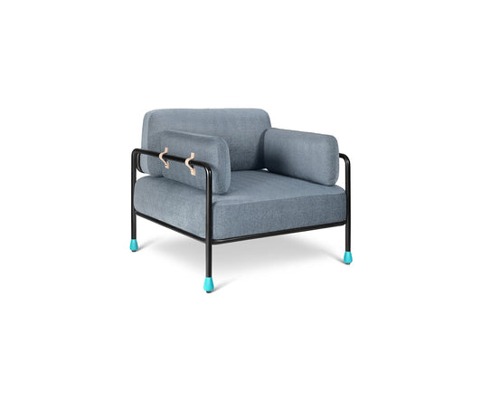 Cove Lounge Chair, Aqua