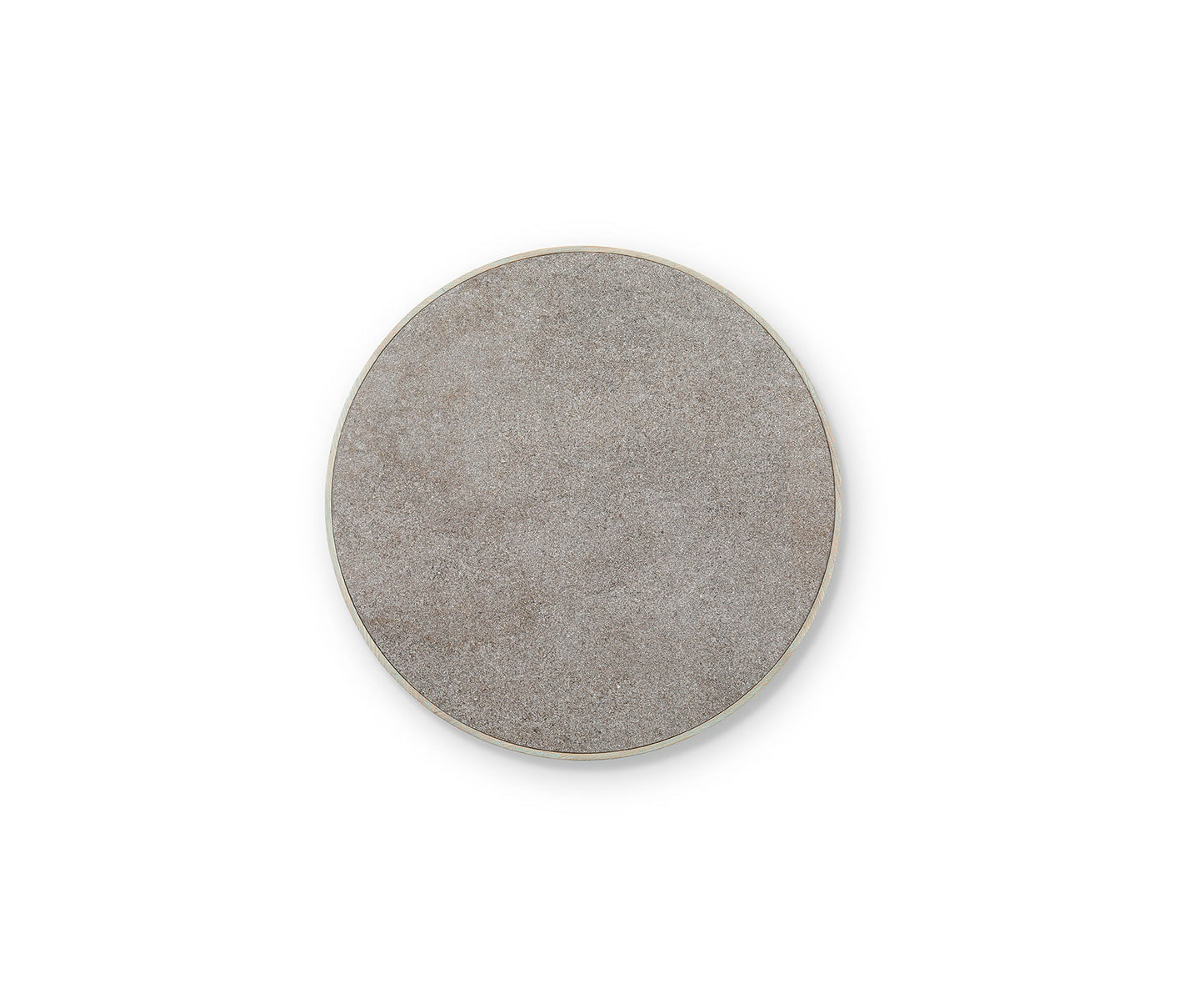 Equa Side Table, Distressed Aqua