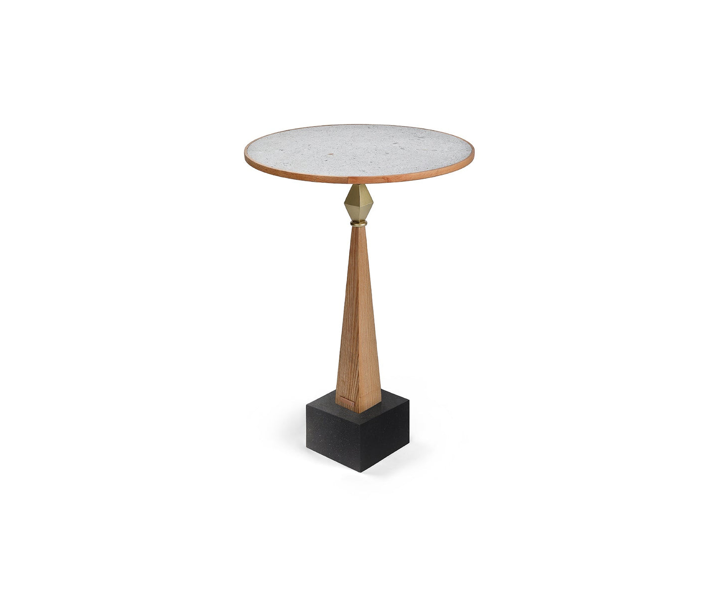 Equa Side Table, Distressed Rust