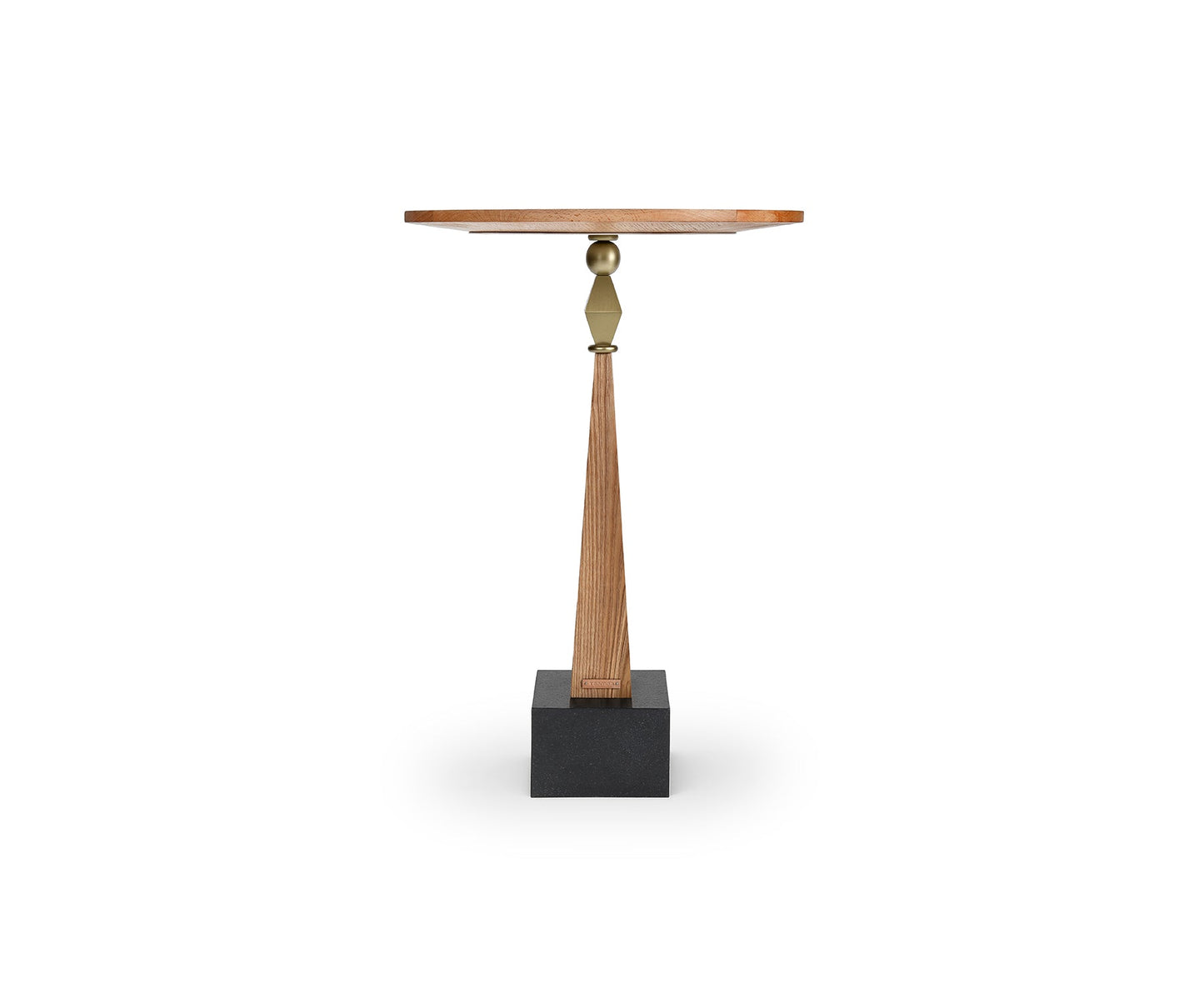 Equa Side Table, Distressed Rust