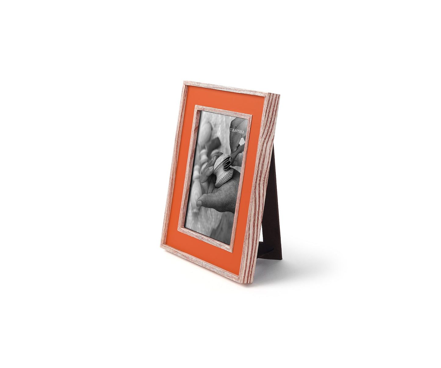 Grain Picture Frame 4X6, Orange