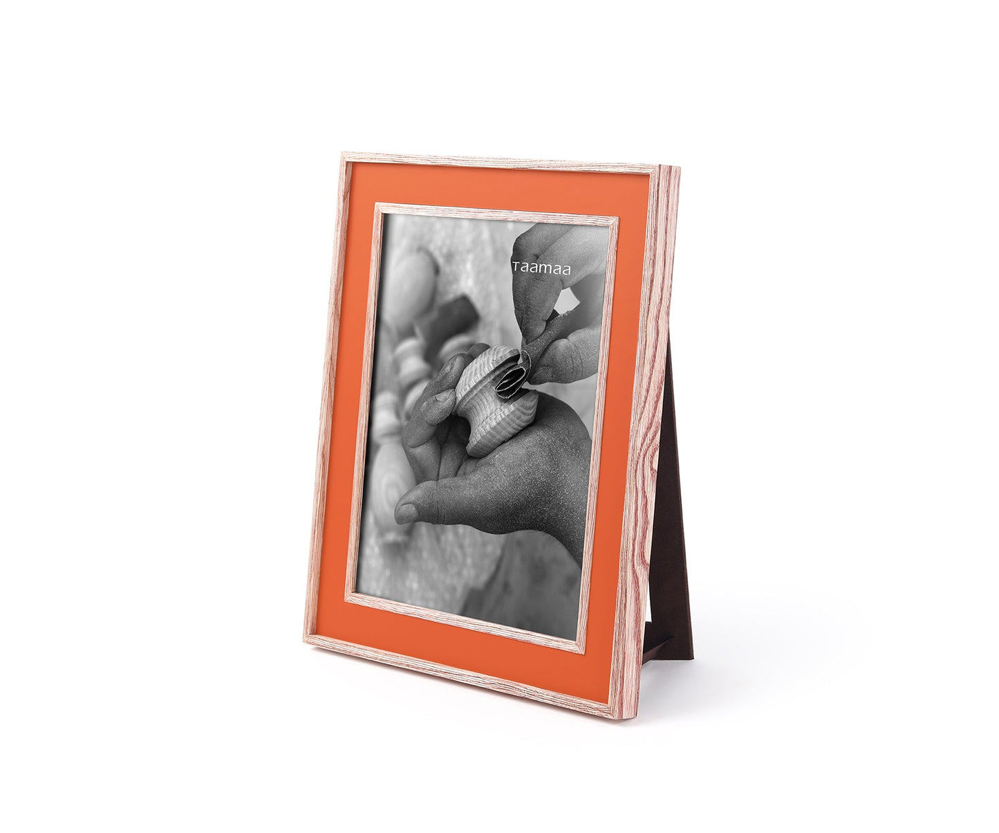 Grain Picture Frame 8X10, Orange