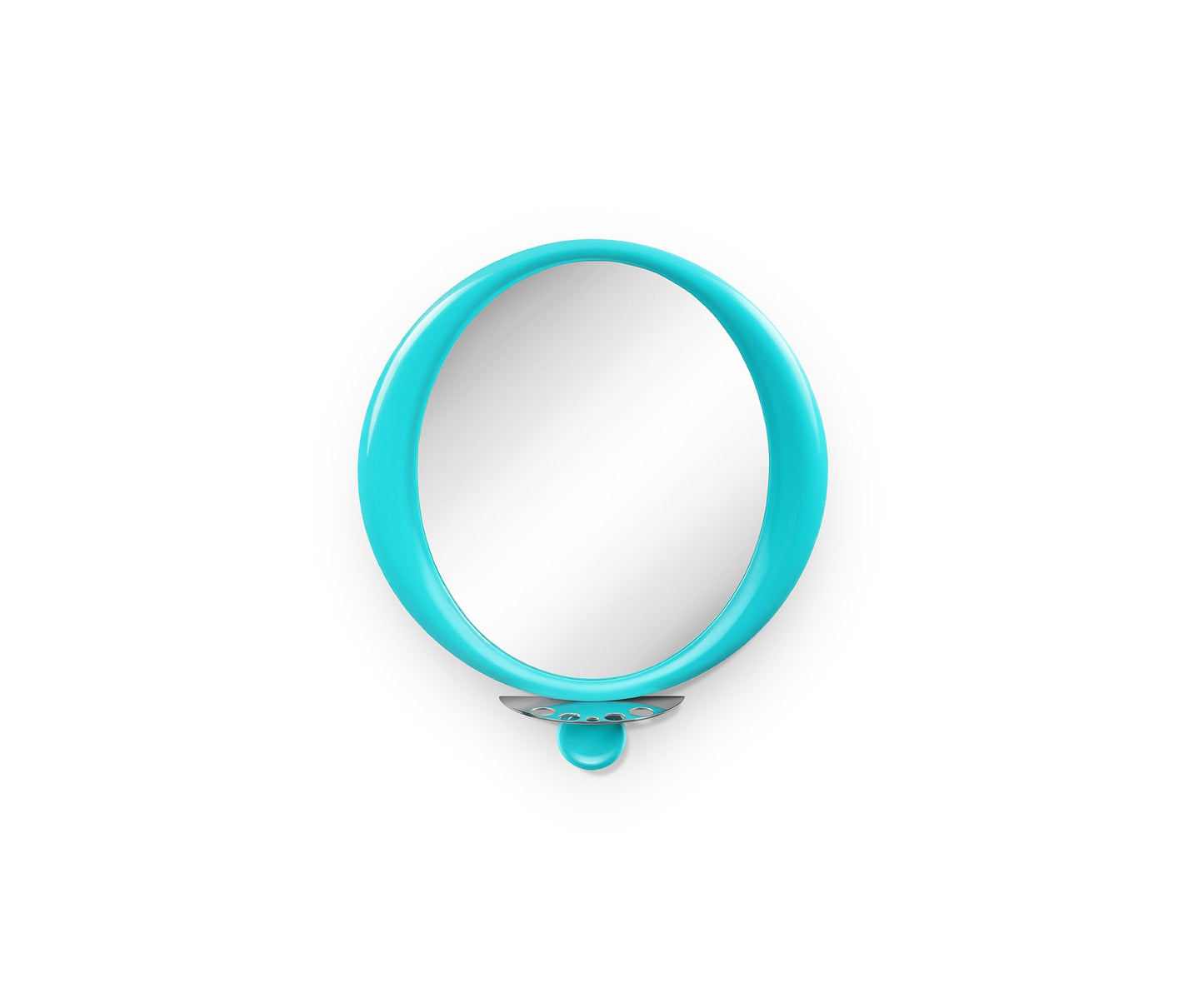 Halo Dot Wall Mirror, Aqua
