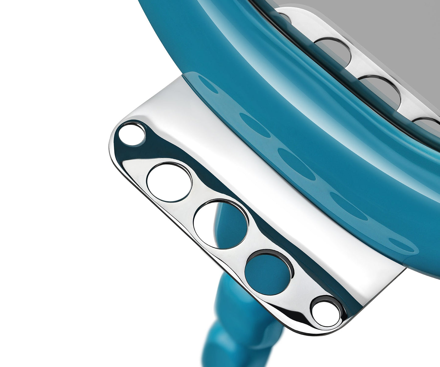Halo I Wall Mirror, Aqua