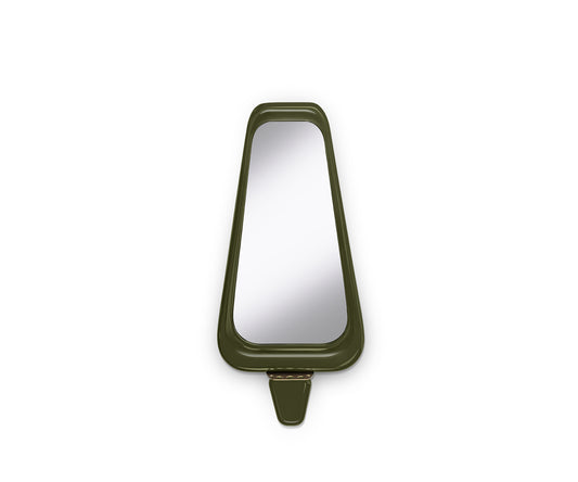 Halo Semi Wall Mirror, Green