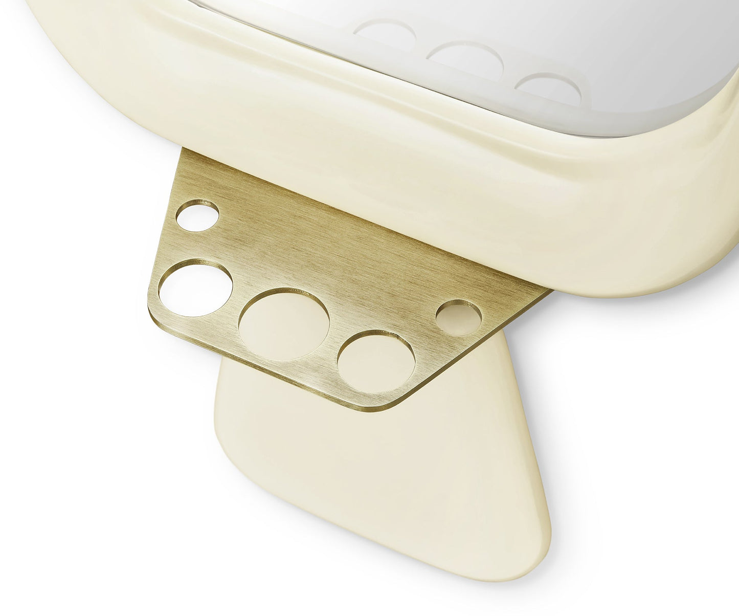 Halo Brace Wall Mirror, Neutral