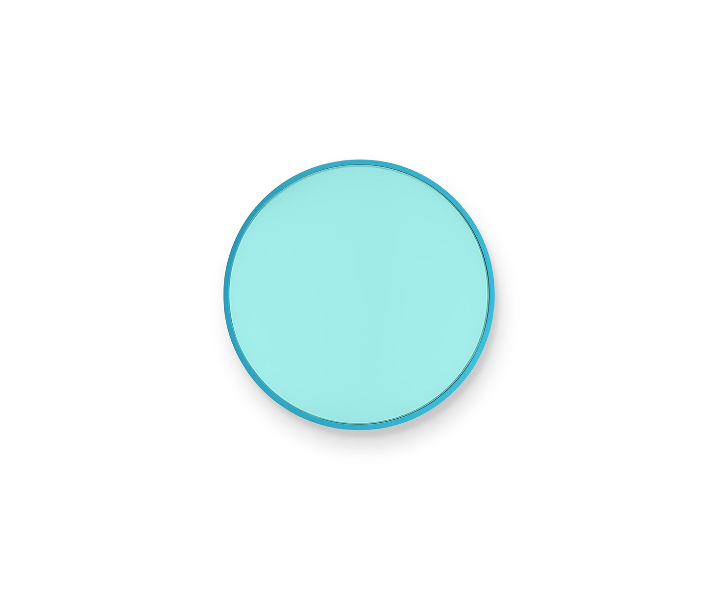 Keel Side Table, Aqua