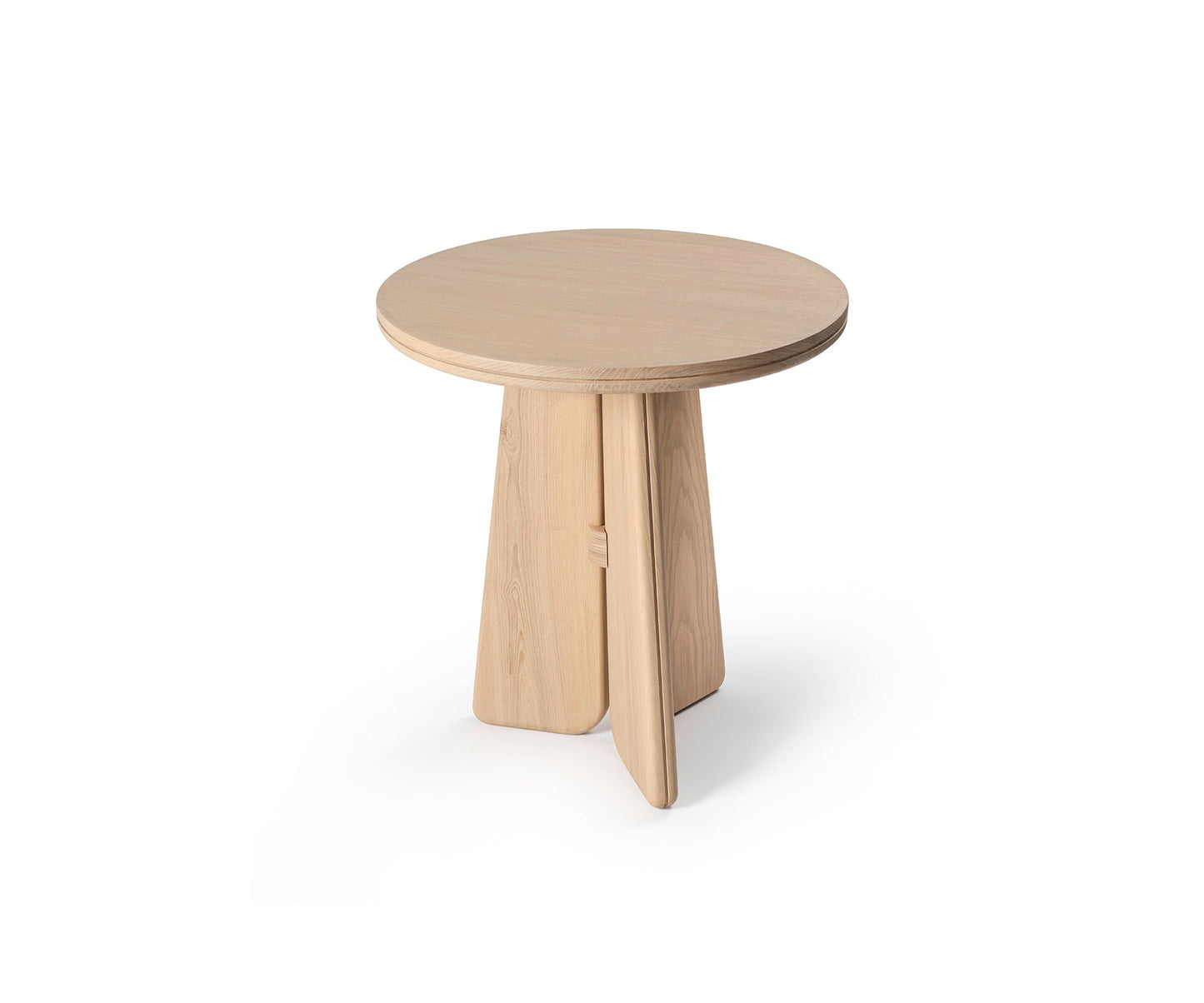Keel Side Table, Distressed Neutral
