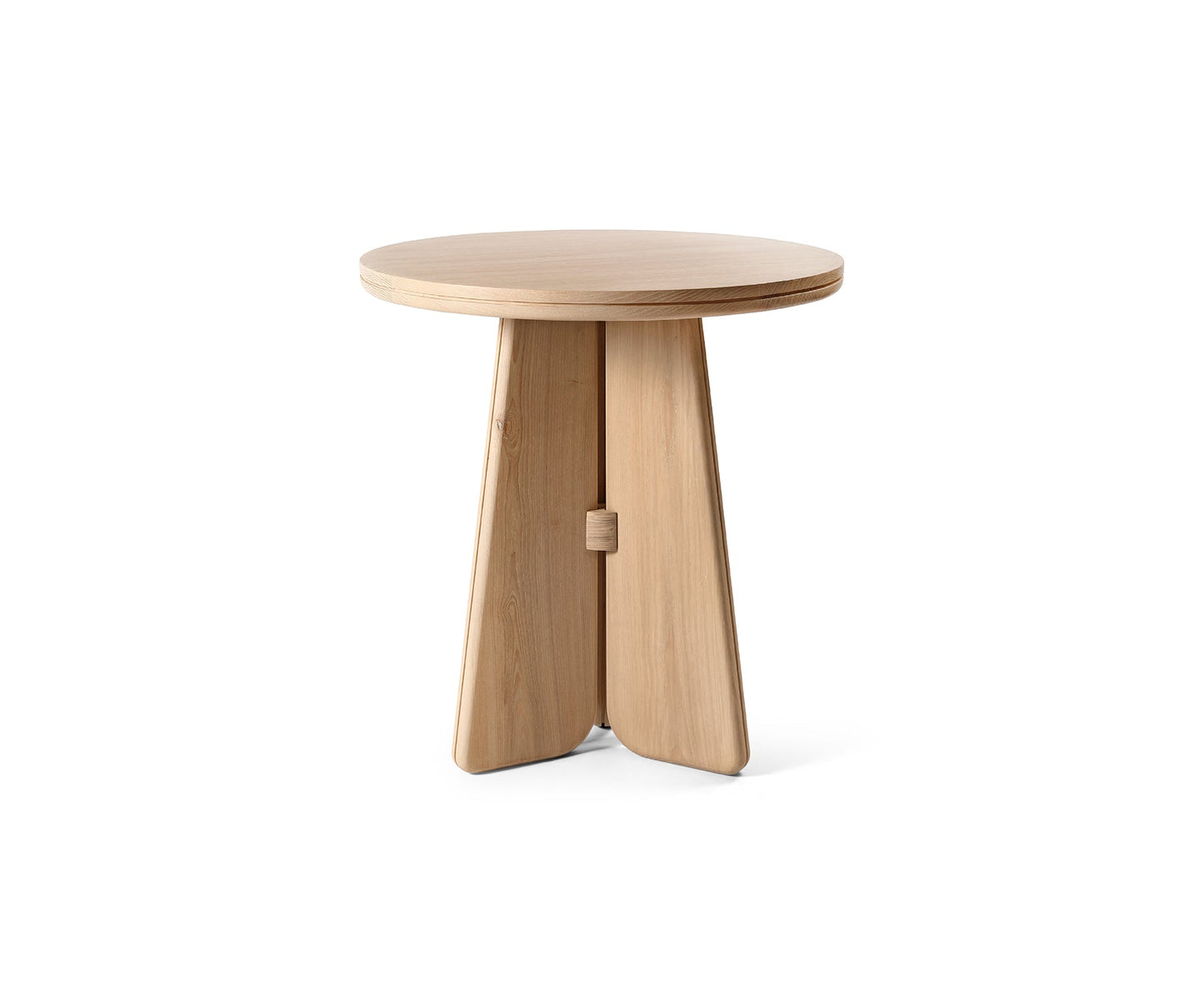 Keel Side Table, Distressed Neutral