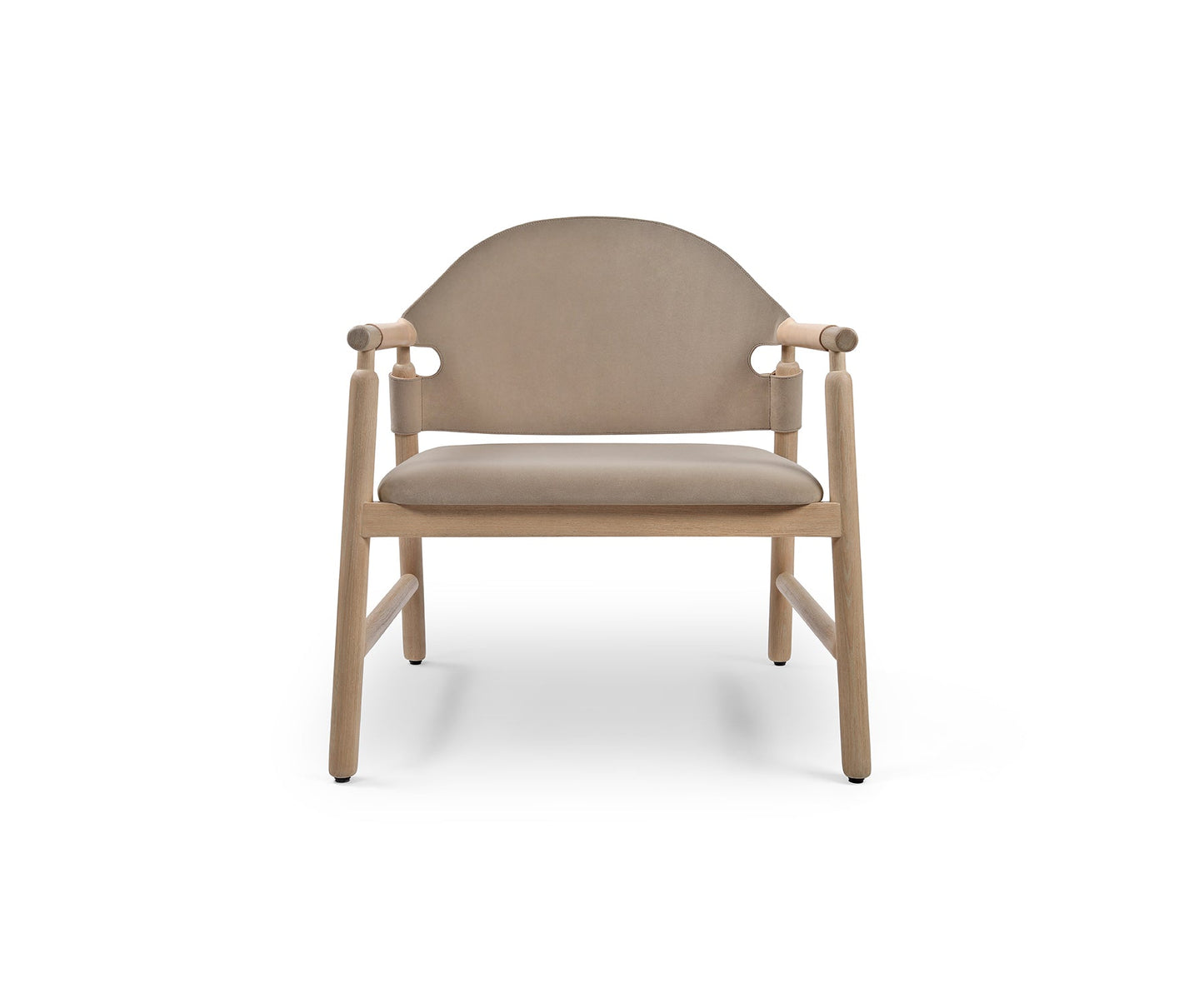 Lebba Lounge Chair, Distressed Beige