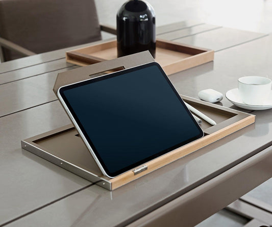 Olive Manhaatan Ipad Stand - Lightweight and Portable - Taamaa