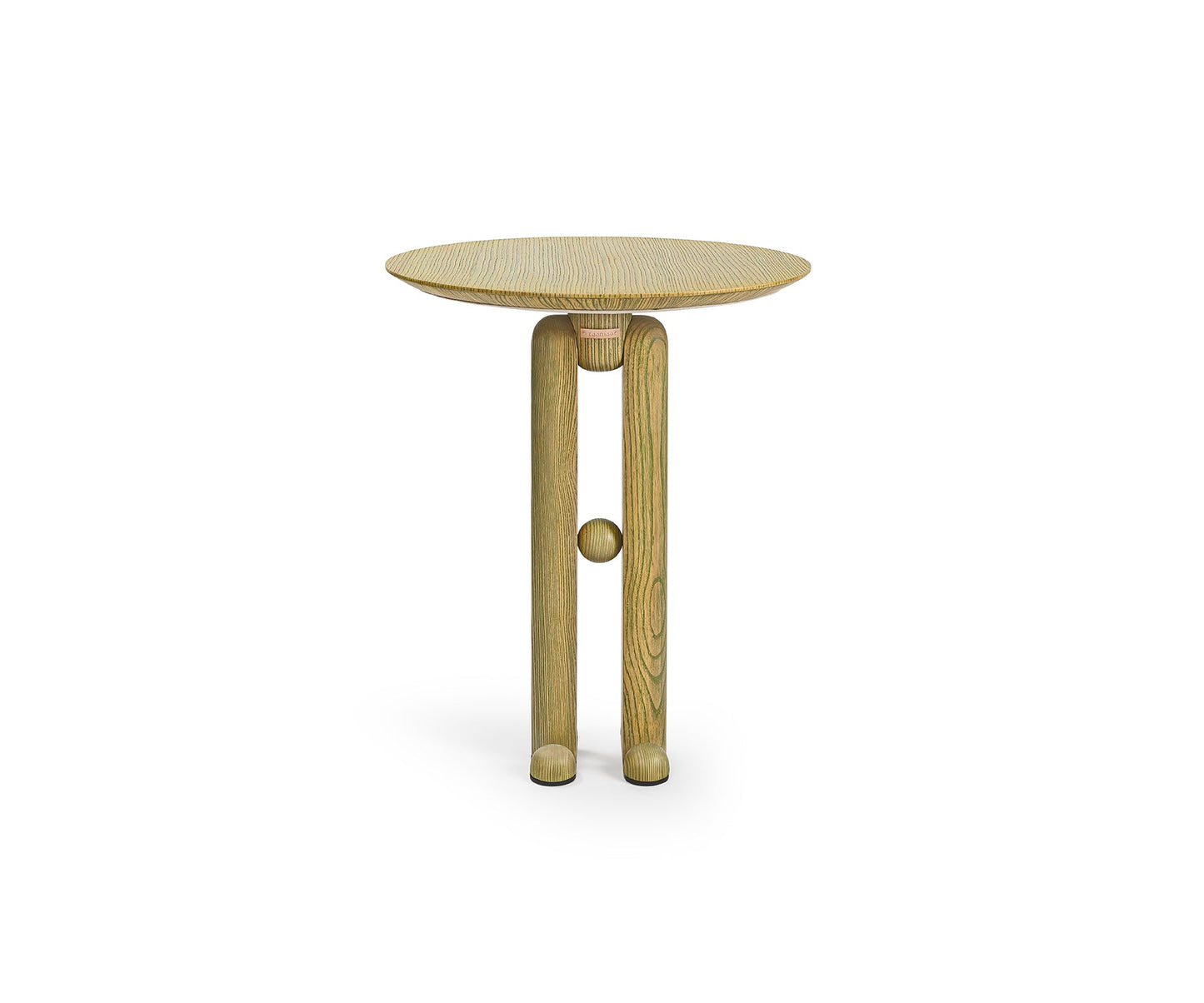 Oro Side Table, Distressed Green