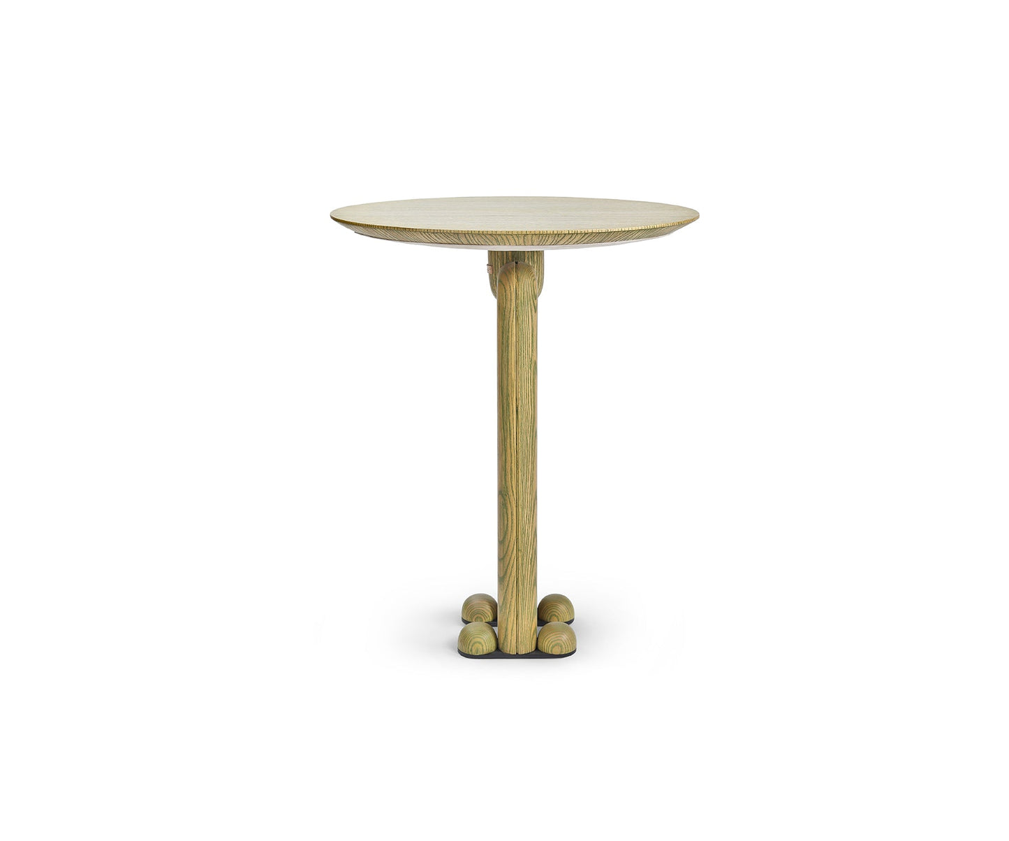Oro Side Table, Distressed Green
