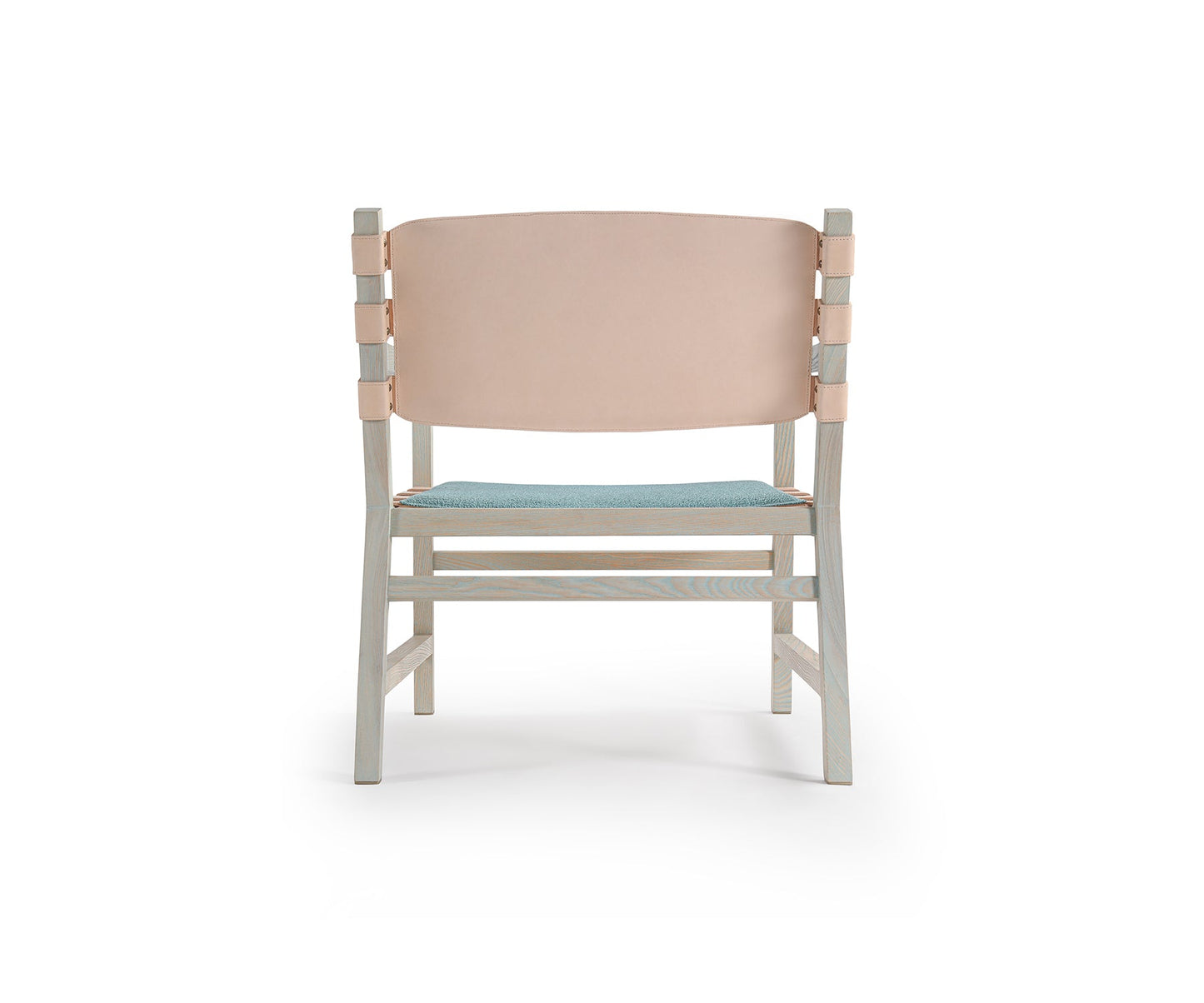 Sork Lounge Chair, Distressed Aqua 02