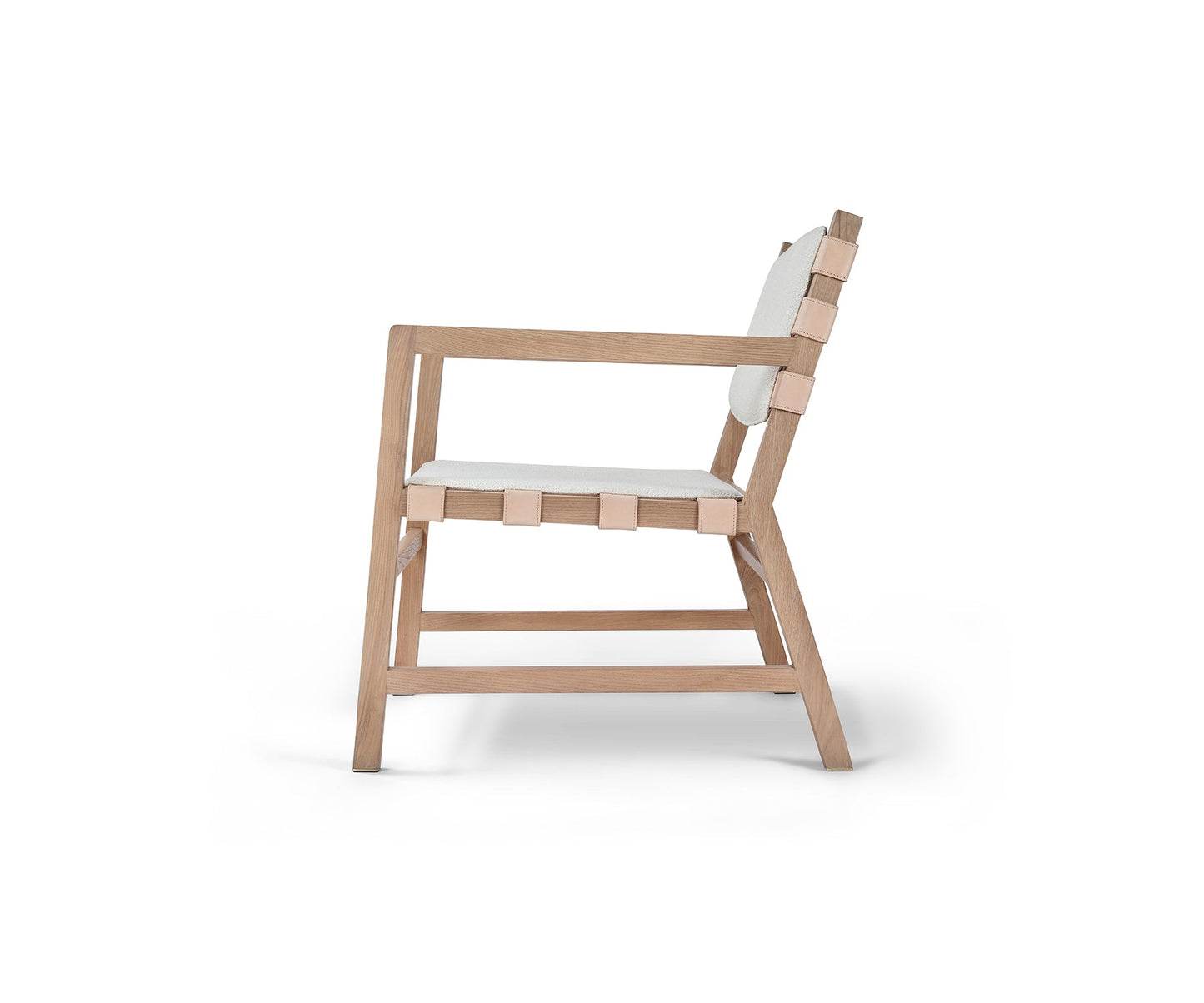 Sork Lounge Chair, Distressed Neutral