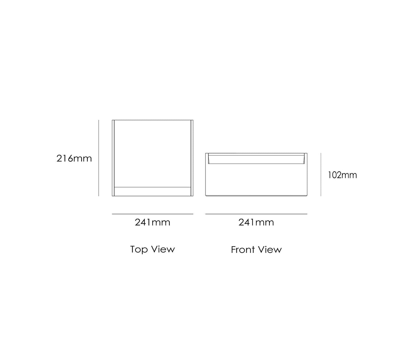 Tino Watch Box, Nude