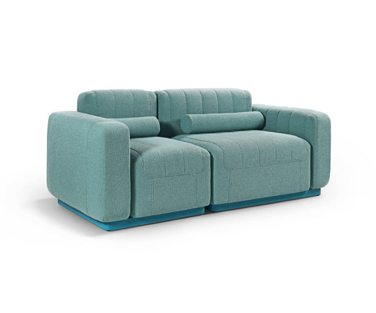 Tracey Modular 2 Seater Sofa, Aqua